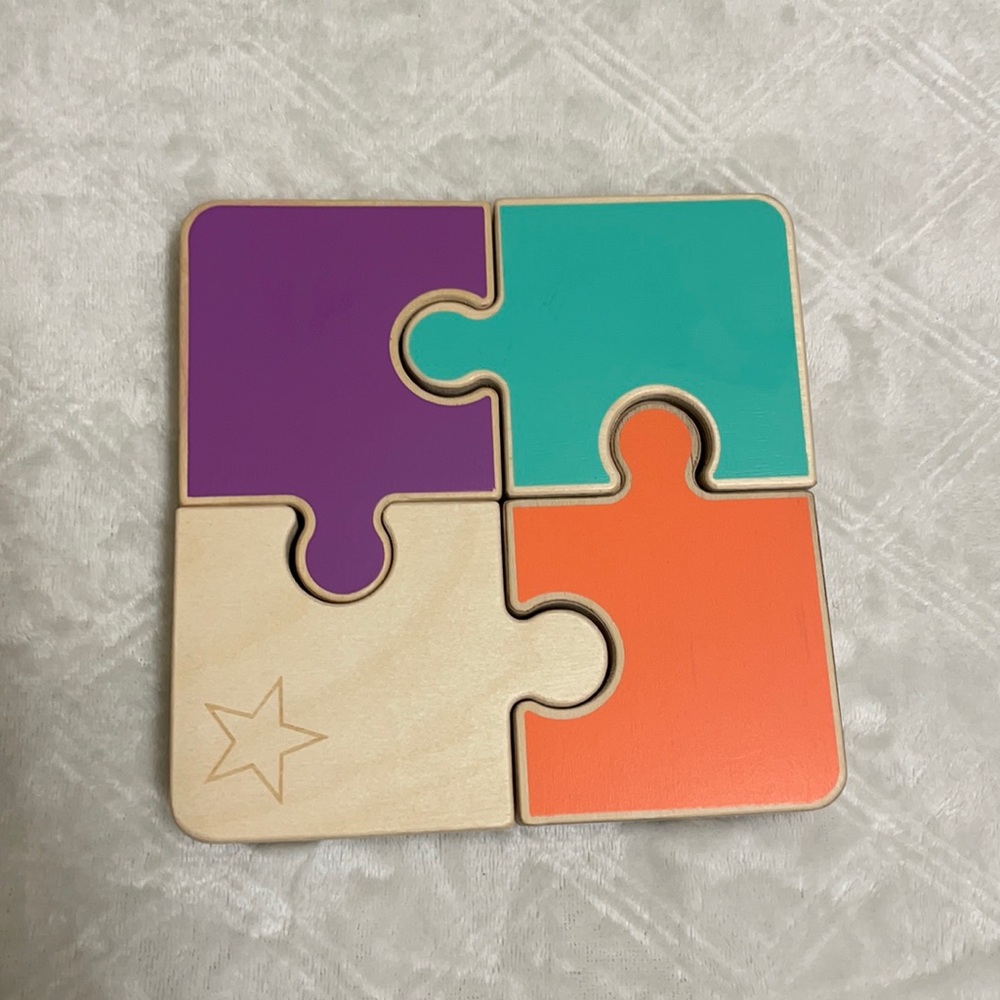 LOVEVERY: Chunky Wooden Jigsaw Puzzle